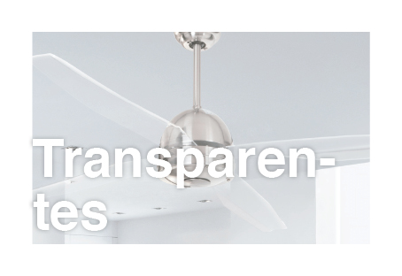 ventiladores de techo transparentes